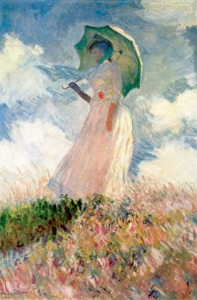 The women with a Parasol 2